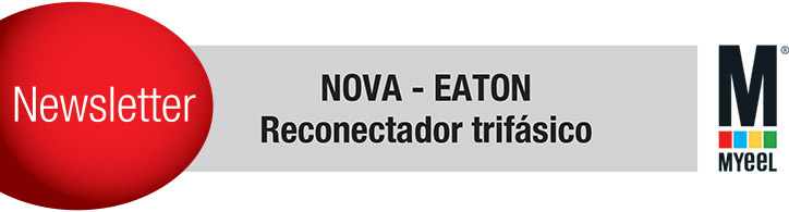 NOVA - EATON Reconectador trifásico